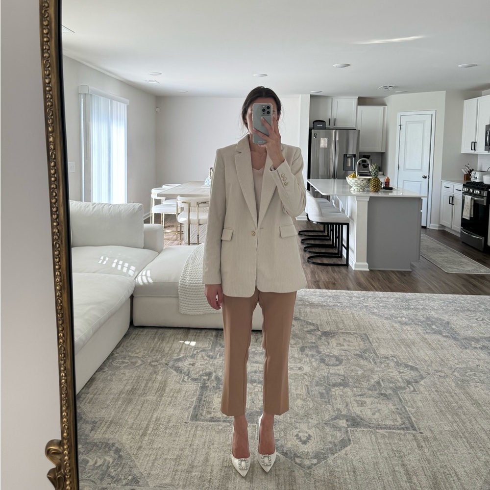 Rachel Zoe Ribbed Velvet Blazer